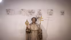Gottesdienst am dritten Tag der Frühjahrs-Vollversammlung der Deutschen Bischofskonferenz aus dem Kloster Steinfeld unter der Leitung von Erzbischof Herwig Gössl, Erzbischof von Bamberg 
 / © Nicolas Ottersbach (DR)